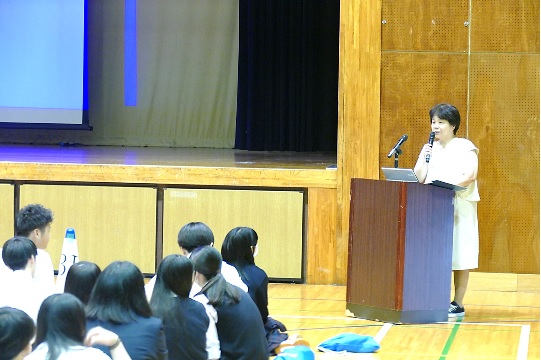 国際交流 校長